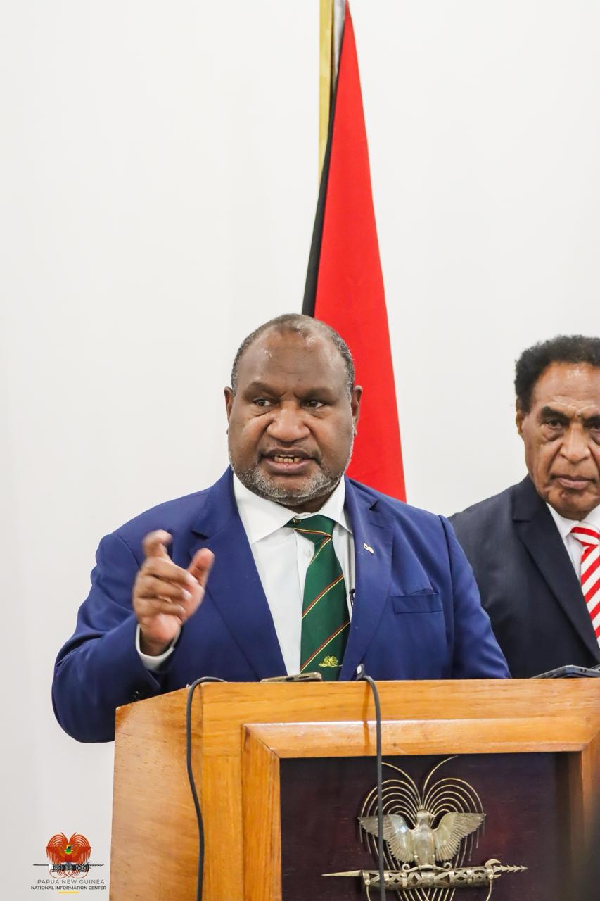 Prime Minister James Marape Press Conference